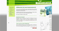 Desktop Screenshot of haasensasse.de